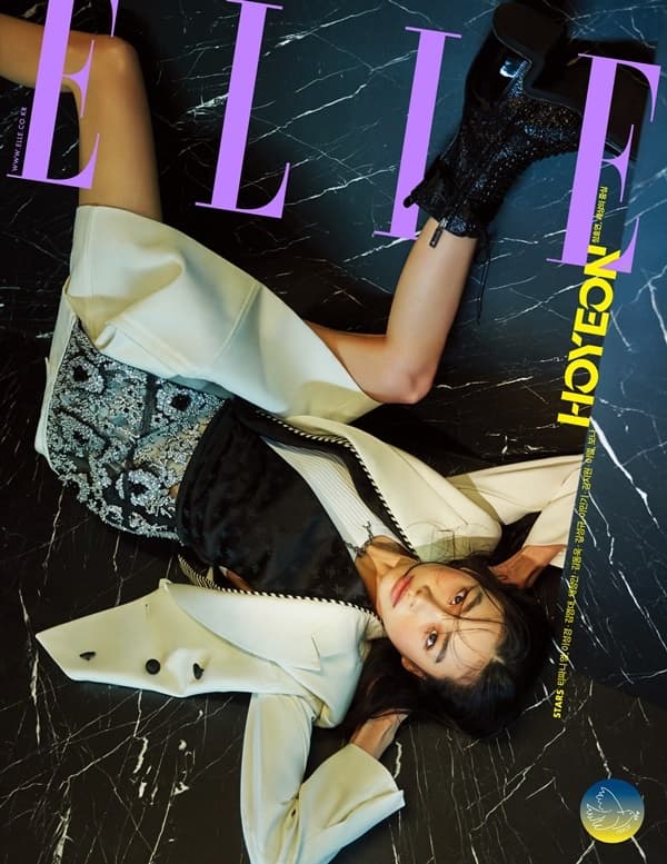 قامت جونغ هو يون بتزيين الأغطية العديدة لعدد أبريل من مجلة " ELLE ".
