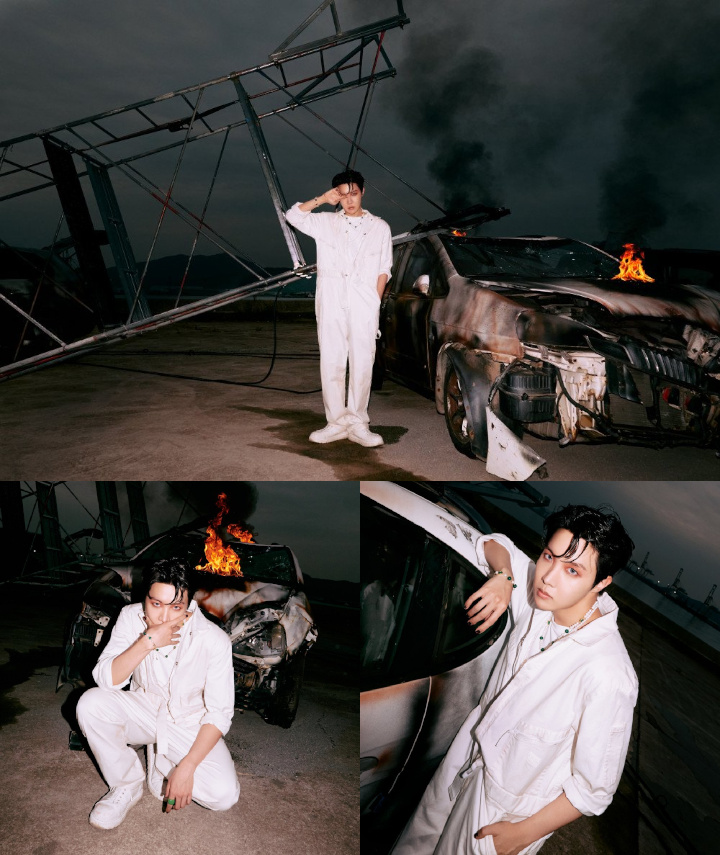 أصدر جيهوب BTS صورة تشويقية جديدة لمسار عنوان ألبومه المنفرد "Arson". مفهوم الأداء ليس أقل قتامة من الأغاني السابقة للإصدار السابق.