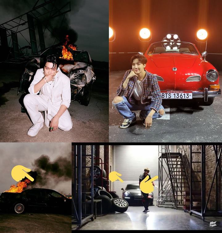 أصدر جيهوب BTS مؤخرًا صورة تشويقية جديدة للأغنية الرئيسية لألبومه المنفرد بعنوان "Arson". بعد نشر الصور ، وجد بعض المعجبين بعض التفاصيل المدهشة.