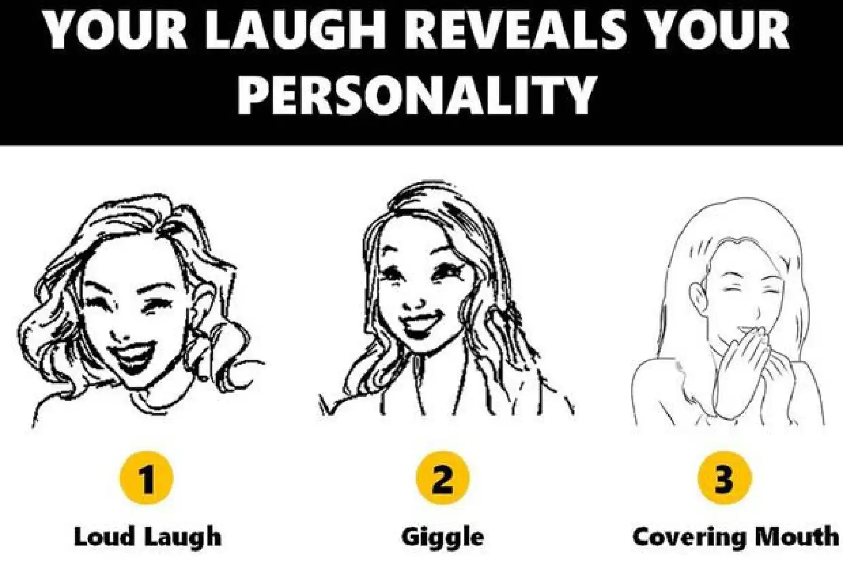 نقدم لك اليوم إمكانية معرفة المزيد عن نفسك من خلال ضحكك.