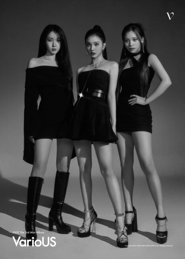 في 17 يناير ، في منتصف الليل بتوقيت كوريا ، أصدرت الفتيات VIVIZ مجموعة جديدة من الصور التشويقية للخلف والأبيض حيث يشعان بسحرهن الأنيق.
