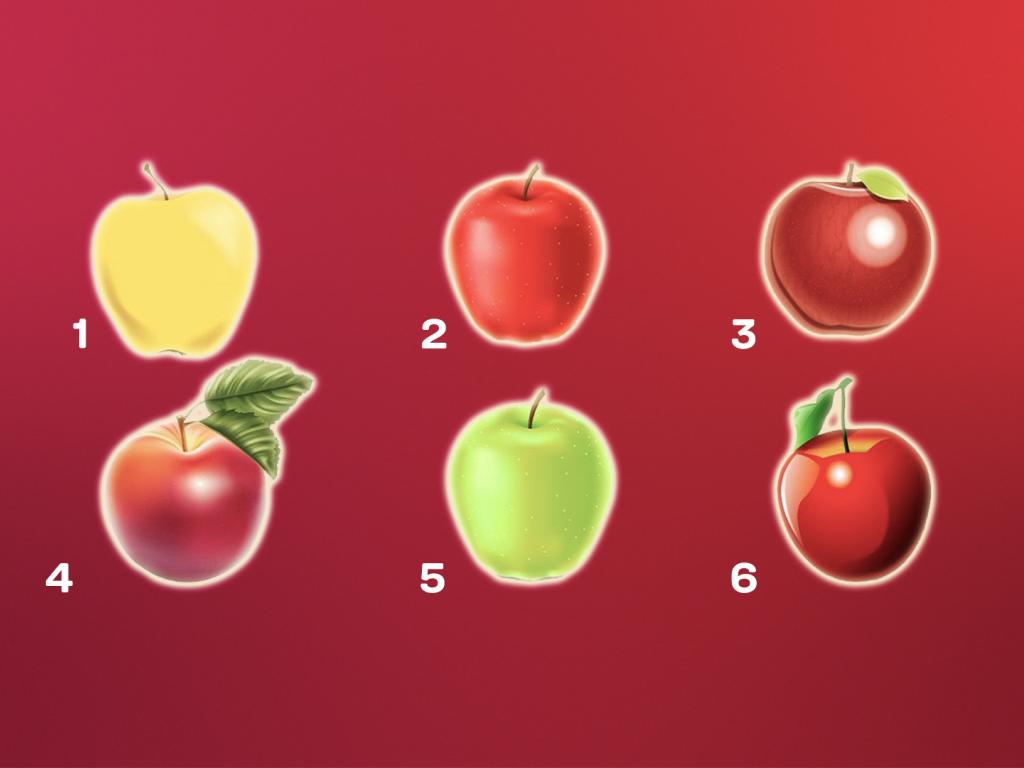 اختر التفاح المفضل لديك بشكل حدسي واقرأ عما سيساعدك على تحقيق الرفاهية.
