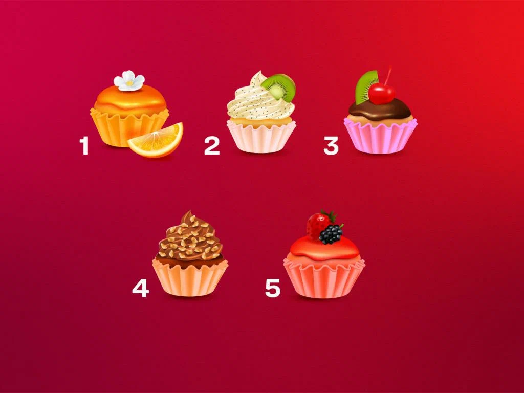 الق نظرة على الصورة. اختر الحلوى التي تفضلها. ستظهر الكعكة المختارة بالضبط كيف تبني علاقات رومانسية وما هو ناقل تطورها الذي تختاره. مستعد؟ واحد اثنين ثلاثة! يذهب