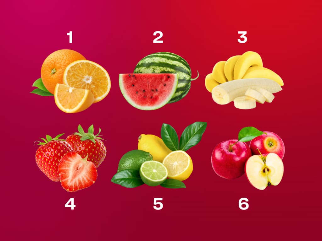 ما الفاكهة التي تحبها أكثر؟ اختر واحدة واكتشف ما إذا كنت انطوائيًا أو منفتحًا.